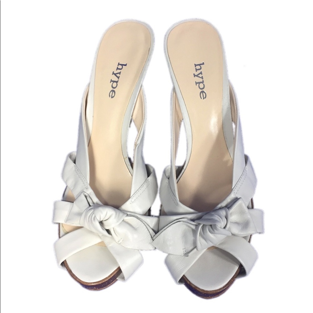 Still Available, HYPE MADE IN SPAIN Italian leather Bareback Sandal